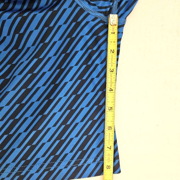 Russell Fresh Force Athletic Shorts Mens M 34-36 Blue Black Dri-Power Pockets - Picture 7 of 11